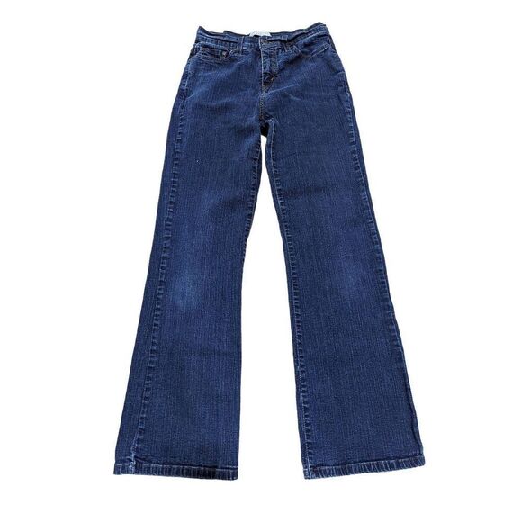 Levi's Women's Blue Perfectly Slimming 512 High Rise Bootcut Jeans Size 8M - Picture 1 of 6